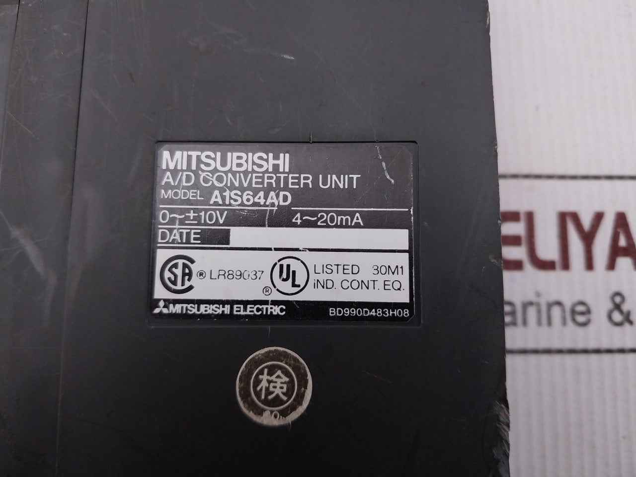 Mitsubishi A1S64Ad Converter Unit Dg509Ady Bd626E731H02