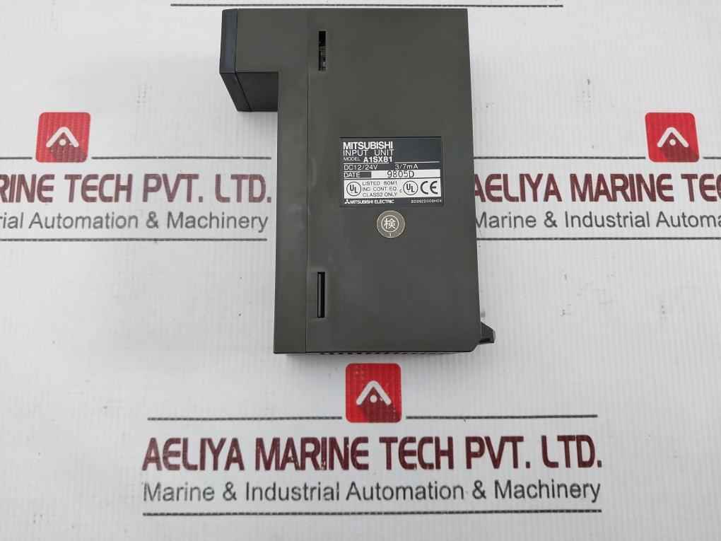Mitsubishi A1Sx81 Digital I/O Base Rack Module A1Sy81 A1S58B-s1 Mec-40V-0