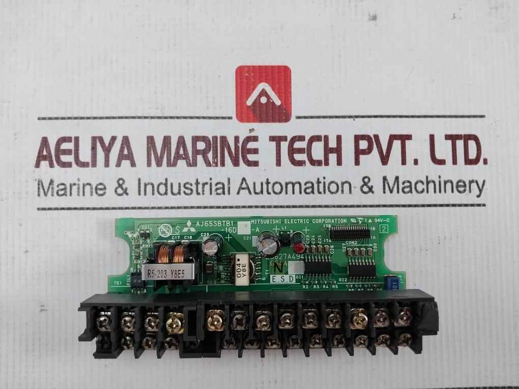 Mitsubishi Aj65Sbtb1-16D Communication Card 94V-0
