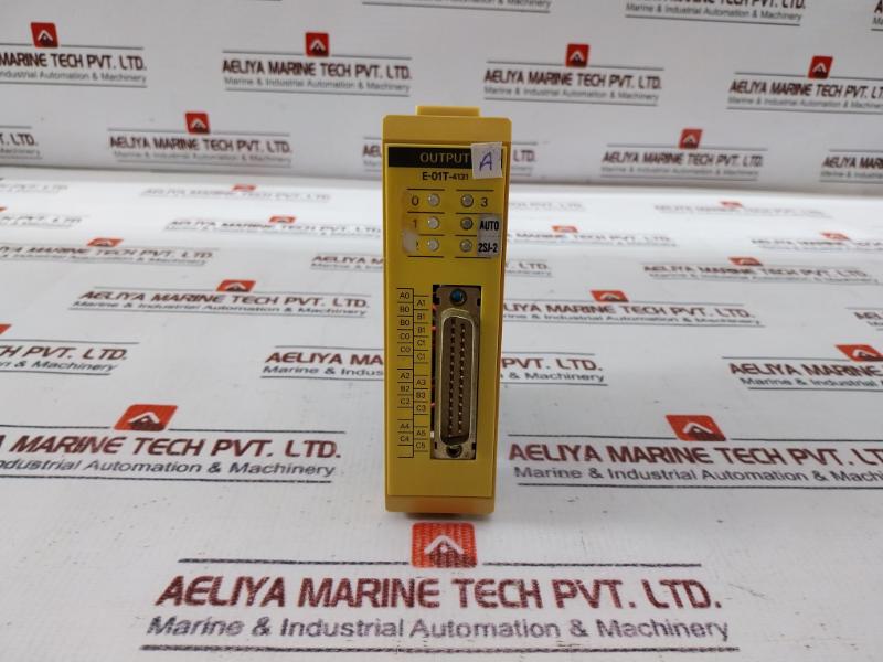 Mitsubishi E-01T-4131 Controller Rack Module Ac100-110V Type 2 Base 1.3 2