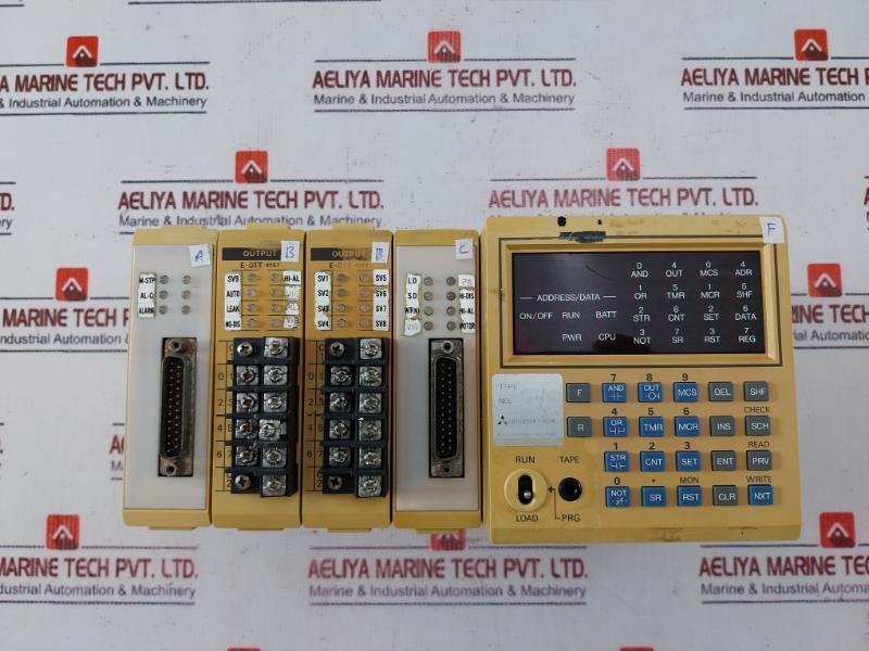 Mitsubishi E-01t-4157 Controller Rack Module Ac100-110v Type S6 94v-0