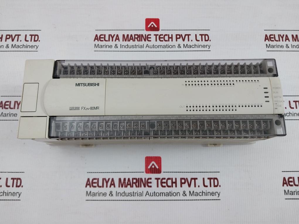 Mitsubishi Electric 100-240Vac 50/60Hz Programmable Controller Fx2N-80Mr-es/Ul