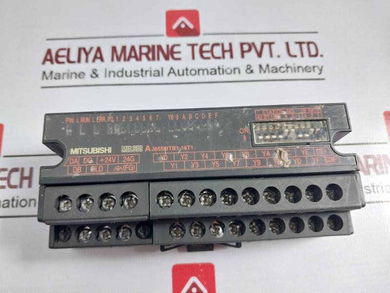Mitsubishi Electric Aj65Sbtb1-16T1 Melsec Cc-link Output Unit 24Vdc 50Ma Class 2 