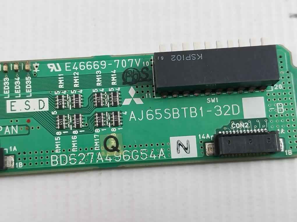 Mitsubishi Electric Aj65Sbtb1-32D-b I/O Pcb For Cc-link Remote