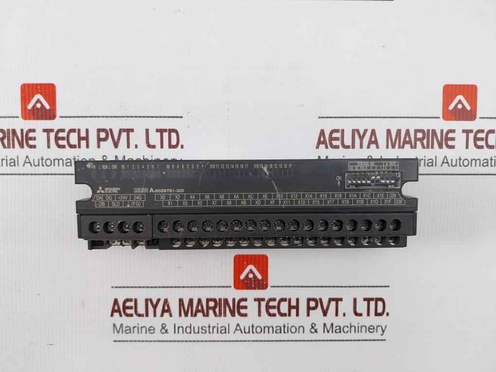 Mitsubishi Electric Aj65Sbtb1-32D Plc Input Unit 24Vdc Melsec