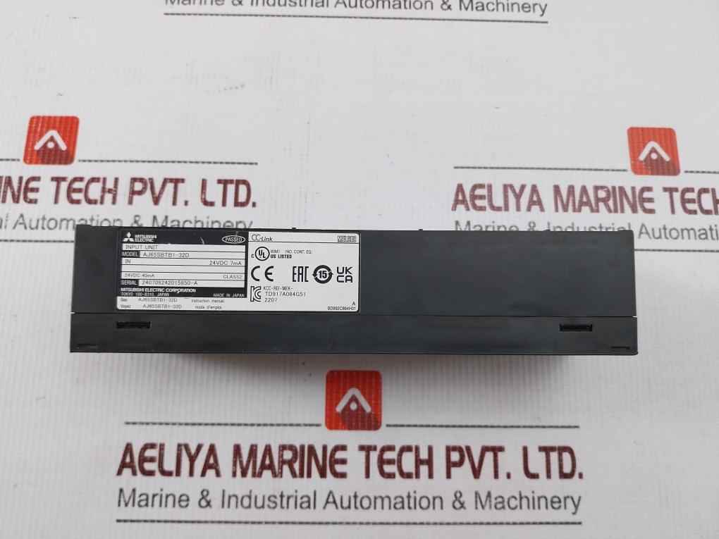 Mitsubishi Electric Aj65Sbtb1-32D Plc Input Unit 24Vdc Melsec