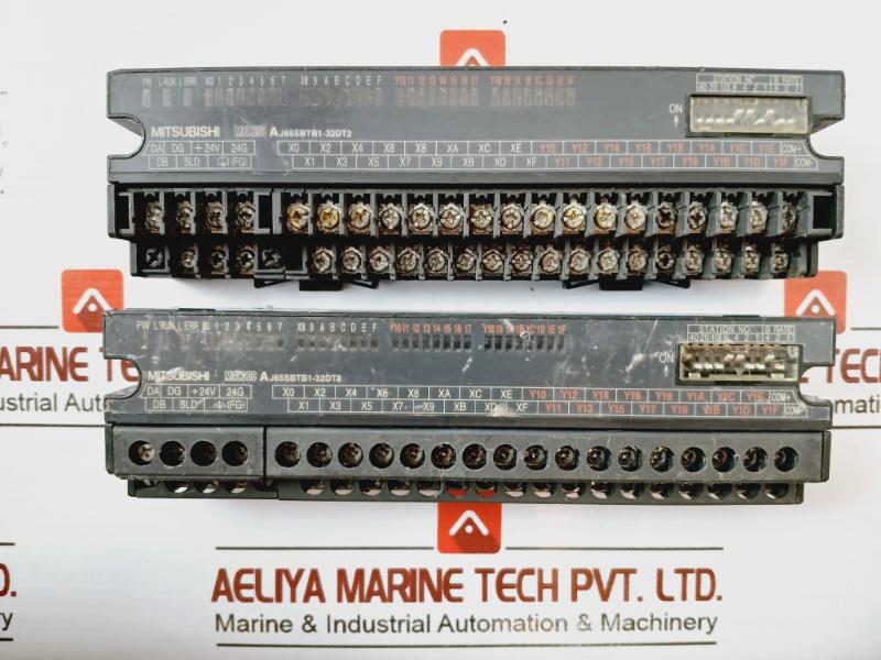 Mitsubishi Electric Aj65Sbtb1-32Dt2 Plc Cc-link Remote I/O Module 24Vdc