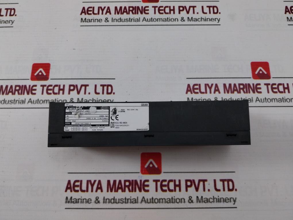 Mitsubishi Electric Aj65Sbtb1-32Dte1 Plc Input Output Module 24Vdc 0.5A 3.6A
