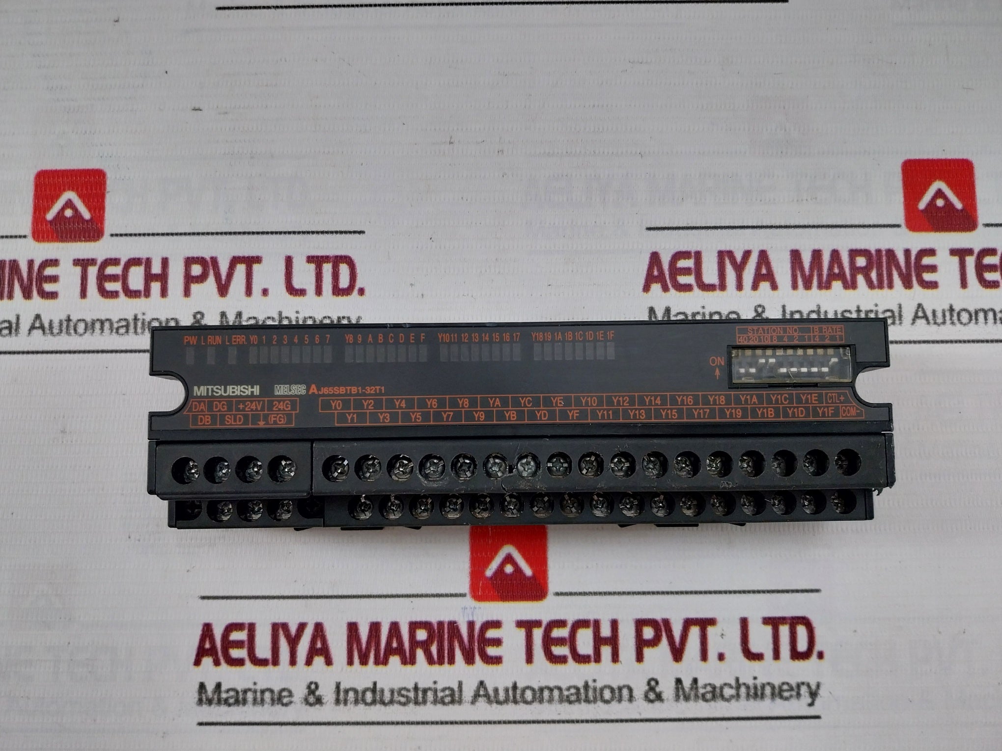 Mitsubishi Electric Aj65Sbtb1-32T1 Plc Cc-link Compact I/O Module 24Vdc 65Ma