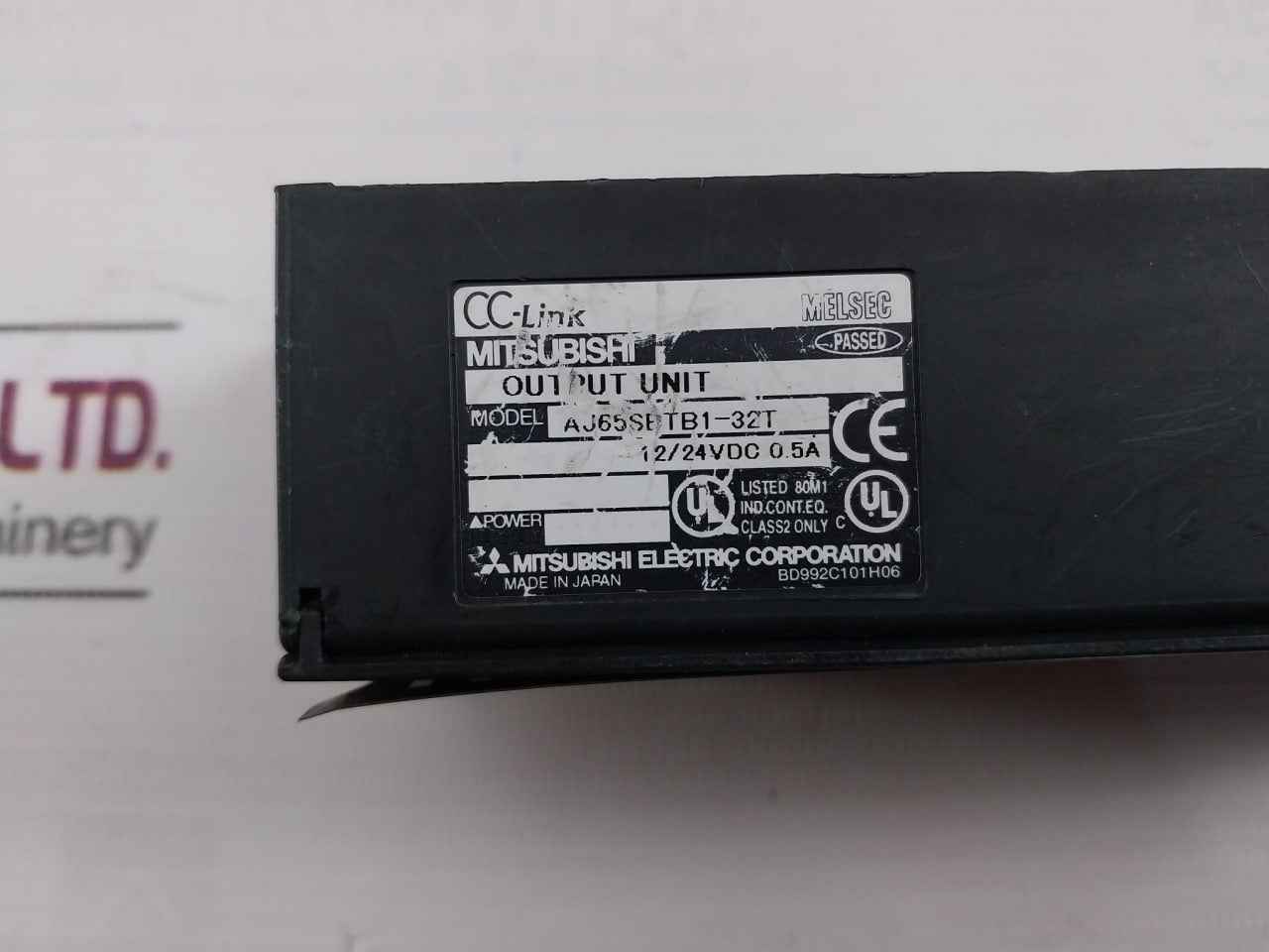 Mitsubishi Electric Aj65Sbtb1-32T Digital Remote Output Unit Module 12/24Vdc