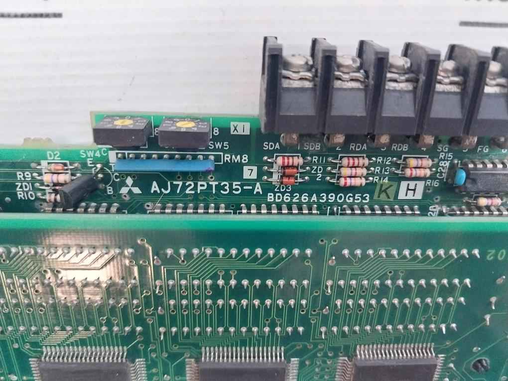 Mitsubishi Electric Aj72Pt35-a Printed Circuit Board Aj72Pt35-b