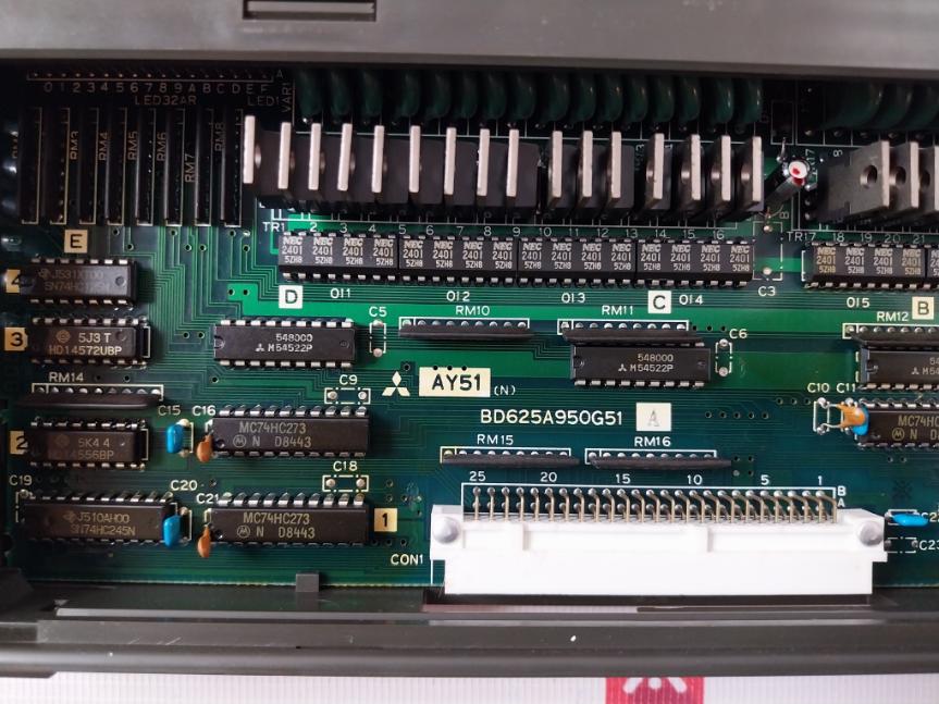 Mitsubishi Electric Ay51 Programmable Controller Input Unit Bd990D216H01 0.5A