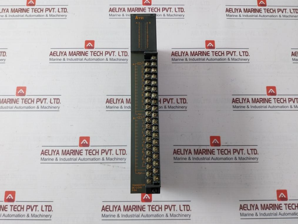 Mitsubishi Electric Ay51 Programmable Controller Input Unit Bd990D216H01 0.5A