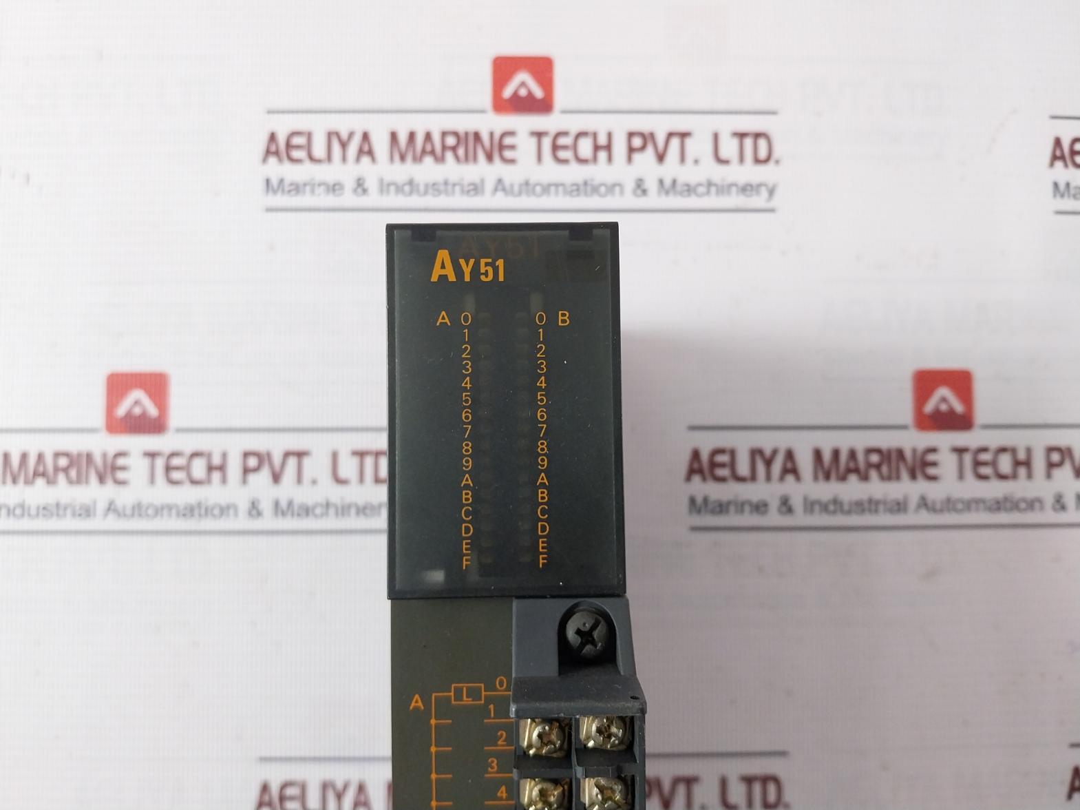 Mitsubishi Electric Ay51 Programmable Controller Input Unit Bd990D216H01 0.5A