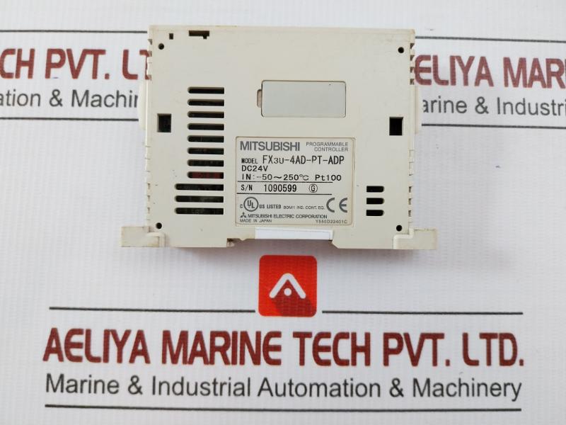 Mitsubishi Electric Dc24V Programmable Controller Fx3U-4Ad-pt-adp