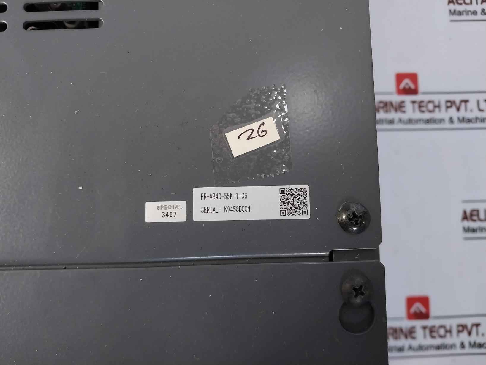 Mitsubishi Electric Fr-a840-55K-1-06 Inverter 3Ph Ac380-500V 50Hz/60Hz A800