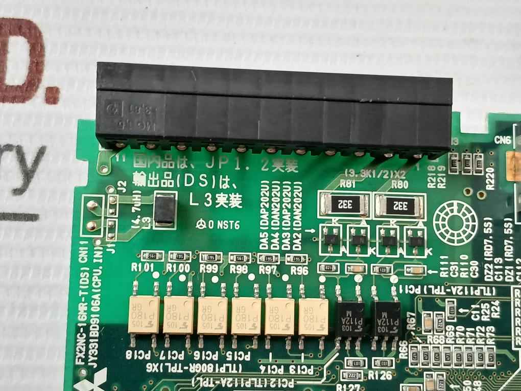 Mitsubishi Electric Fx2Nc-16Mr-t(Ds) Pcb For Programmable Controller