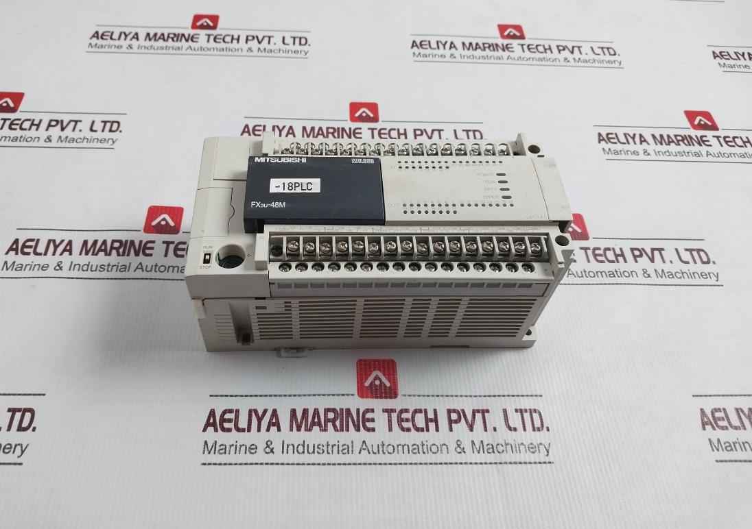 Mitsubishi Electric Fx3U-48Mr/Es Programmable Controller 100-240Vac 50/60Hz 40W