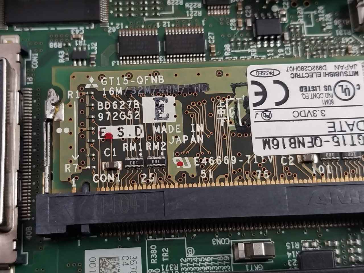 Mitsubishi Electric Gt1562-vnba Got1000 Graphic Operation Terminal (Not Working)