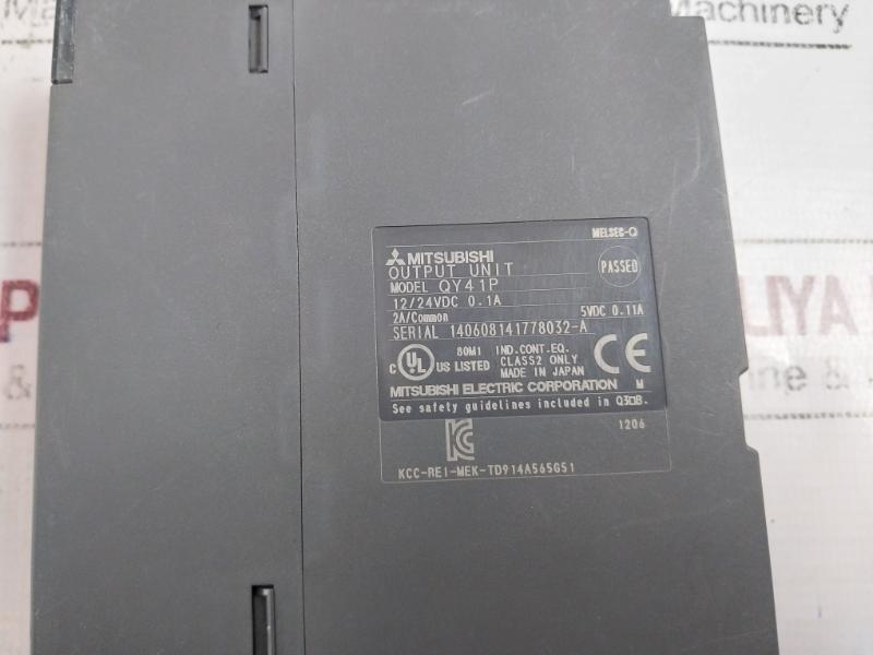 Mitsubishi Electric Melsec-q Qy41P Digital Output Unit Module 12/24Vdc 0.1A