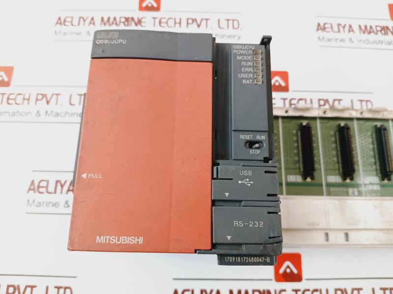 Mitsubishi Electric Q00Ujcpu Melsec-q Cpu Unit 100-240Vac 5Vdc 3A