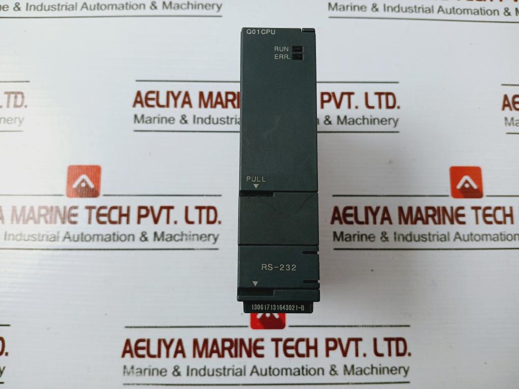 Mitsubishi Electric Q01cpu Cpu Unit Melsec-q 14k Step 5vdc 0.27a