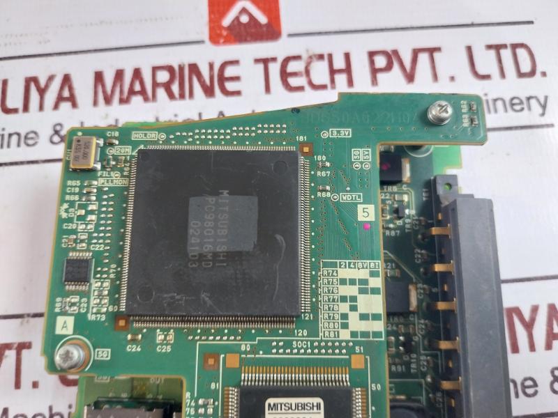 Mitsubishi Electric Q624Dan-a Input/Output Printed Circuit Board 3 94V-0