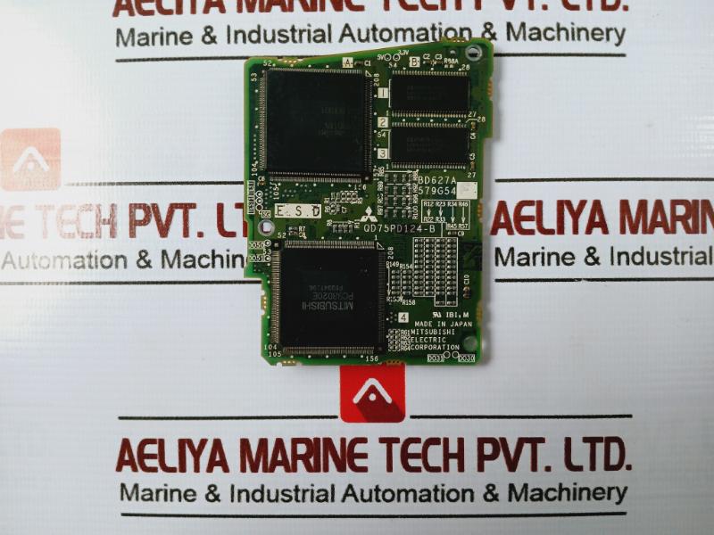 Mitsubishi Electric Qd75P4-b Melsec-q Series Plc Pcb Card Bd627A579H04 579G54