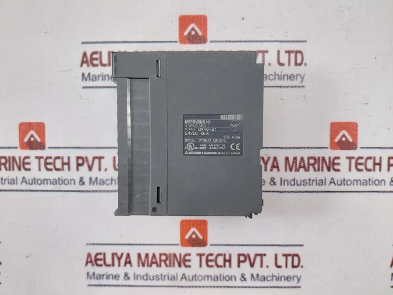 Mitsubishi Electric Melsec-q Qx40-s1 Plc Q Series Input Module 24 Vdc