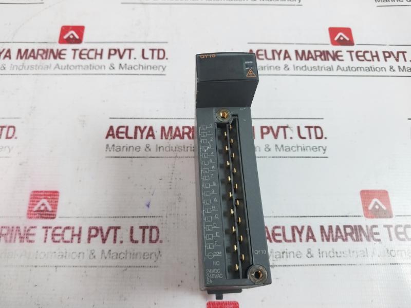 Mitsubishi Electric Qy10 Output Unit 24Vdc 2A 240Vac 2A