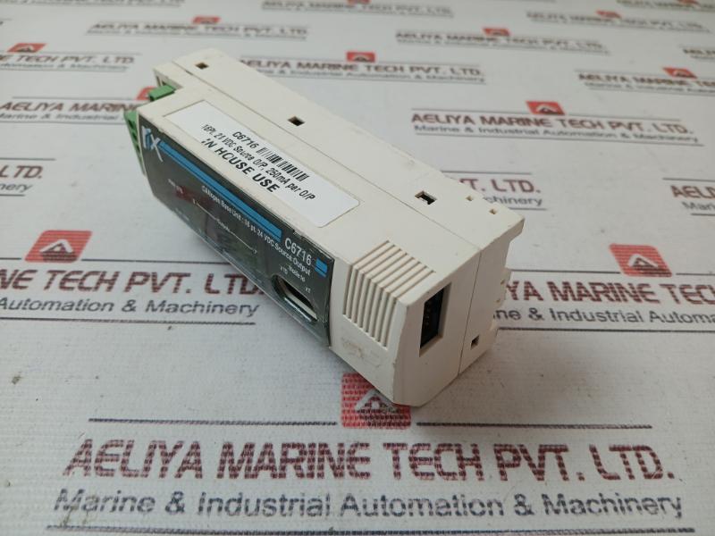 Mitsubishi Electric Rix C6716 Canopan Base Unit 16 Pt. 24Vdc Source Output 250Ma