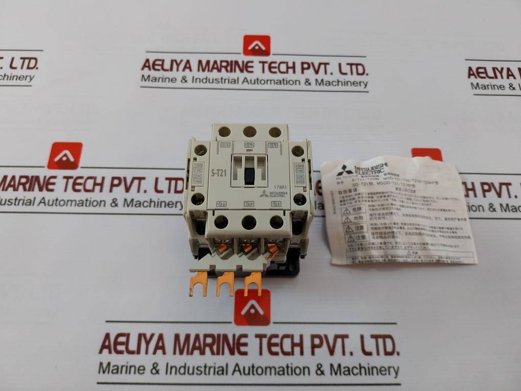 Mitsubishi Electric S-t21 Magnetic Contactor 100-127v 50/60hz 178r1