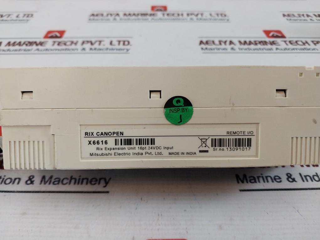 Mitsubishi Electric X6616 Remote I/o Rix Expansion Unit Rix 6616
