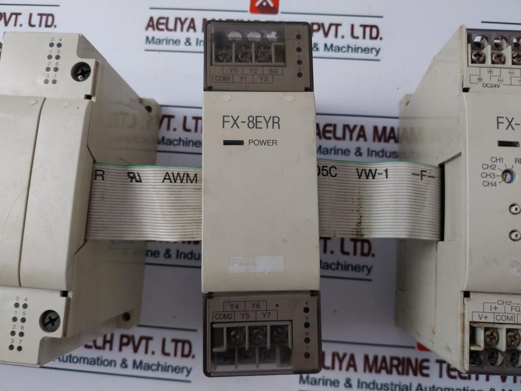 Mitsubishi Fx-8Er-es,Fx-2Da,Fx-4Ad,Fx-8Eyr-es,Fx-16Mr-es Programmable Controller