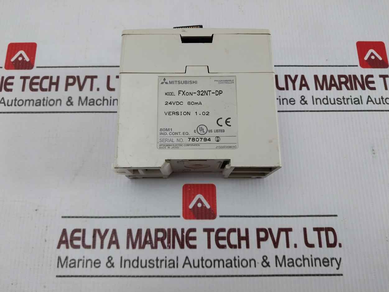 Mitsubishi Fx0n-32nt-dp Programmable Controller 24 Vdc 60ma Jy550d20801c