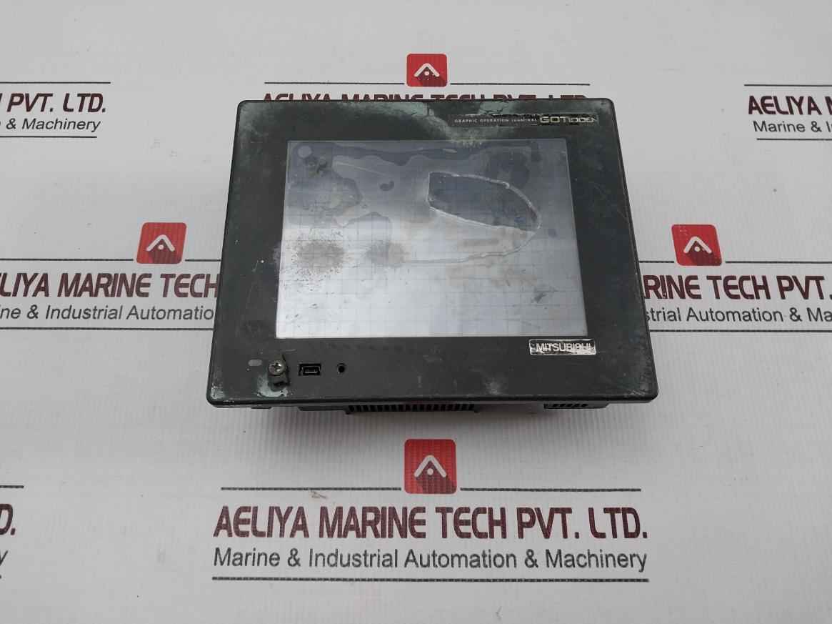 Mitsubishi Gt1150-qlbd Graphic Operation Terminal 24vdc (not Working)