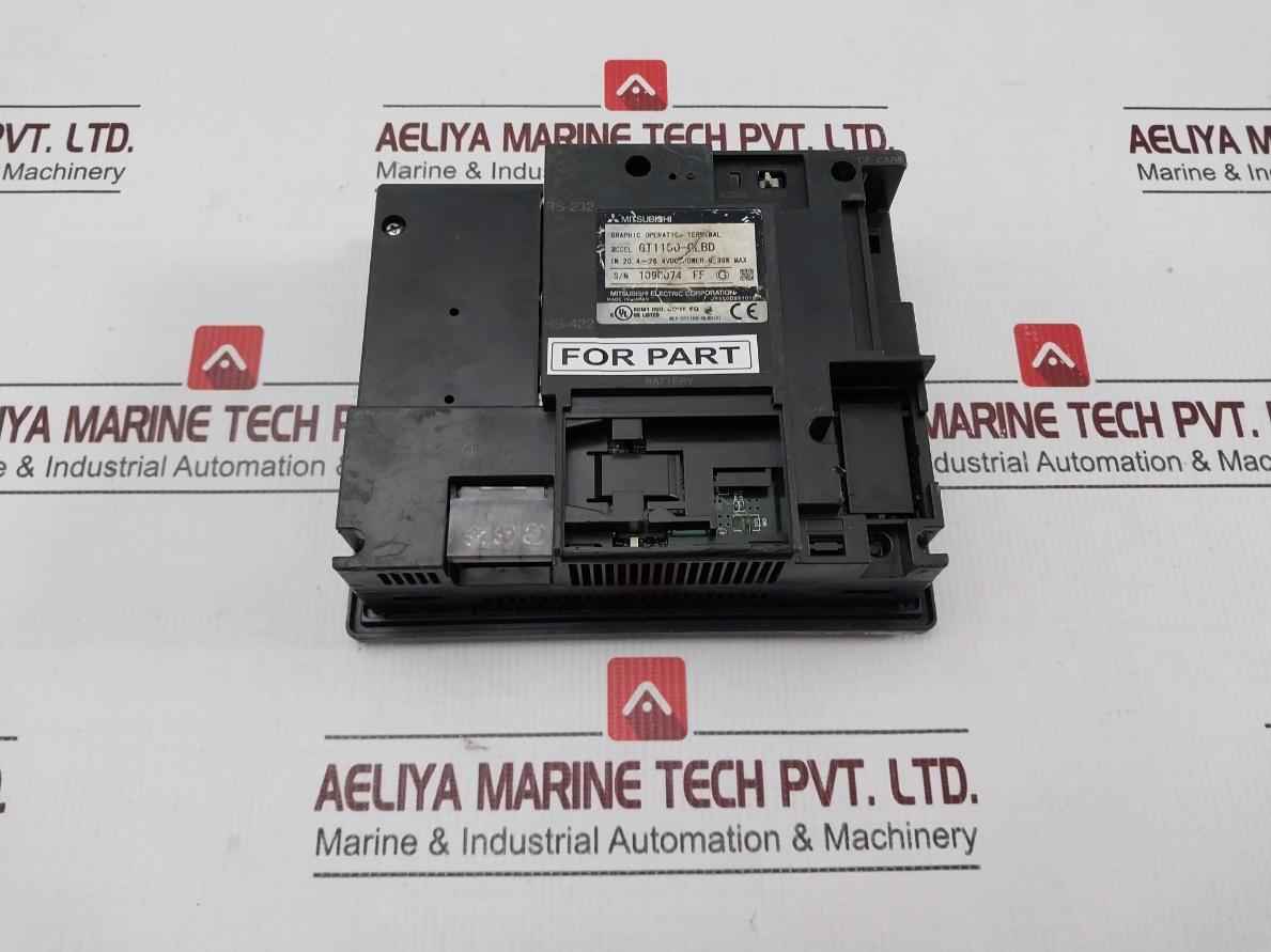 Mitsubishi Gt1150-qlbd Graphic Operation Terminal 24vdc (not Working)