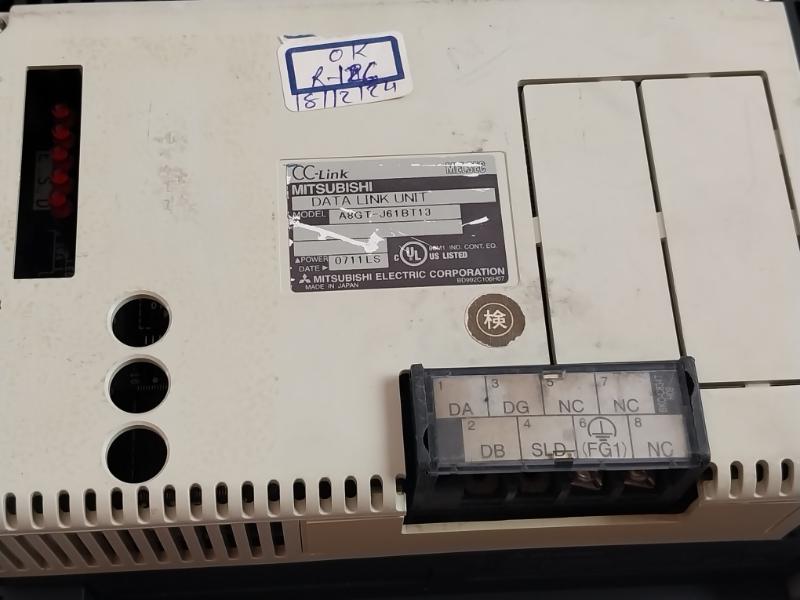 Mitsubishi Melsec Gt1572-vnba Cc-link Got1000 Graphic Operation Terminal Panel
