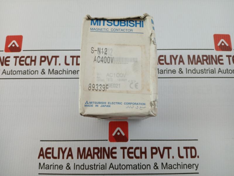 Mitsubishi Magnetic Contactor 20A Ac400V S-n12