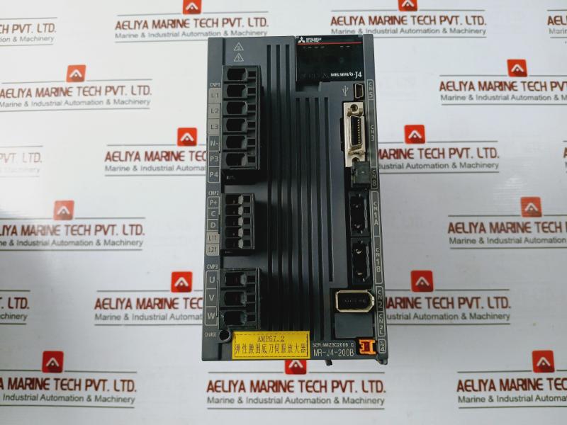 Mitsubishi Mr-j4-200B Digital Ac Servo Amplifier For Motor Power 3Ac200-240V