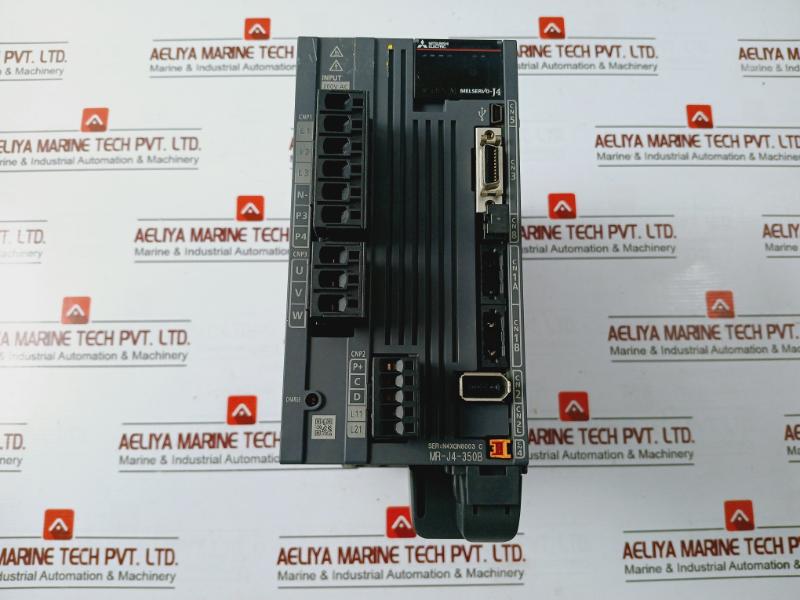 Mitsubishi Mr-j4-350B Digital Ac-servo Amplifier For Motor Power 3Ac200-240V