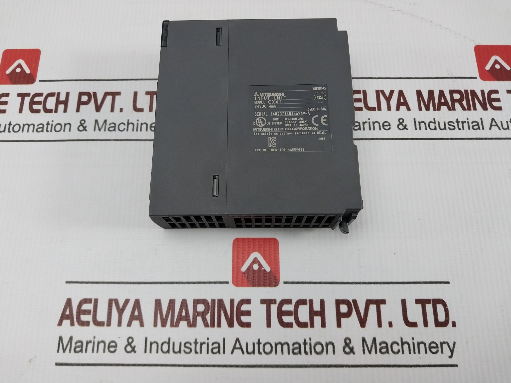 Mitsubishi Q38b Melsec-q Plc System Q00cpu Qx41 Qy41p Qd62e Base Unit 5vdc 0.07a