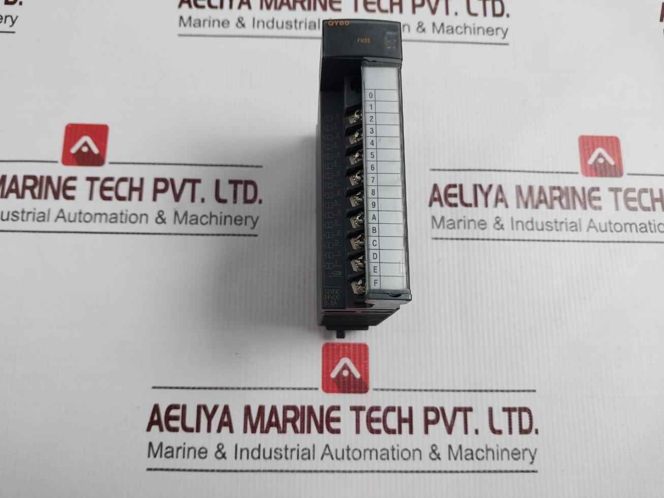 Mitsubishi Qy80 Output Unit 4.0a/common 5vdc 0.08a Class 2 Only