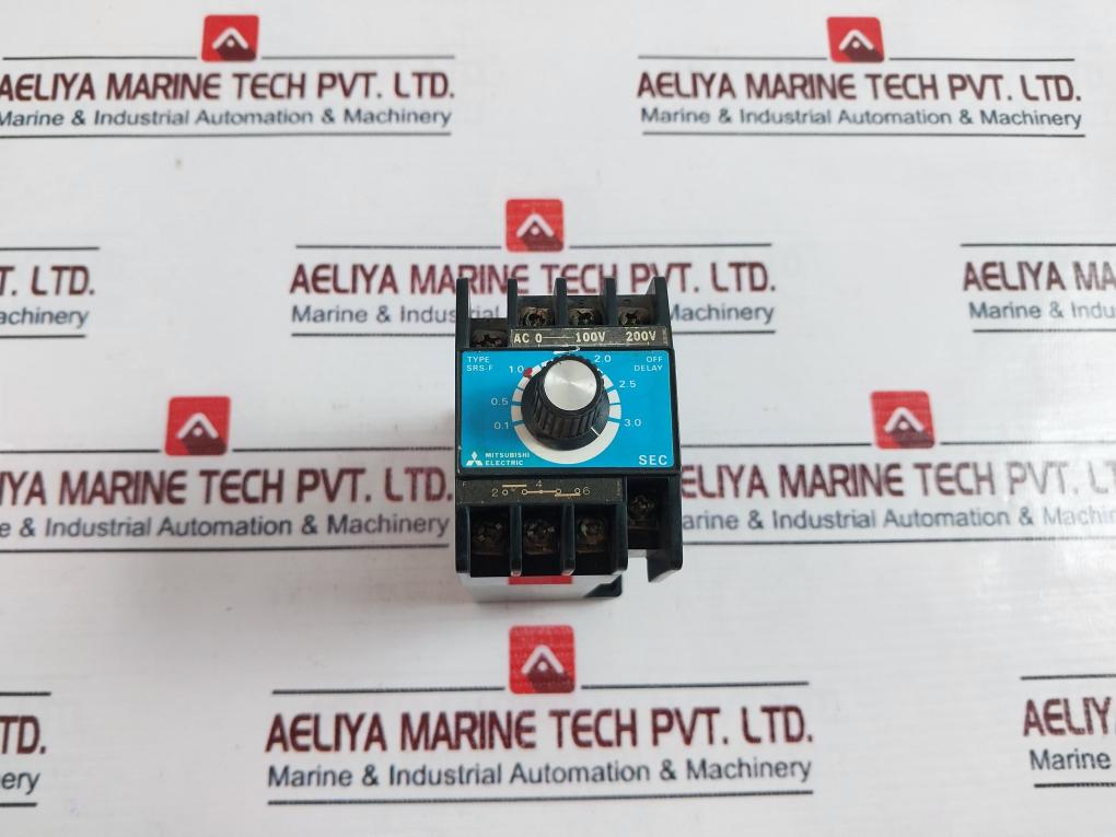 Mitsubishi Srs-f Solid State Timer Ac100-110/200-220V 3A