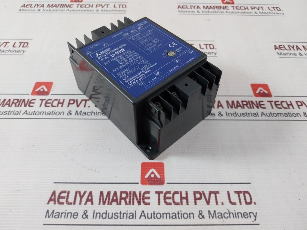 Mitsubishi U-05W Uvt Voltage-control Module 0.1-0.3-0.5S 50/60Hz
