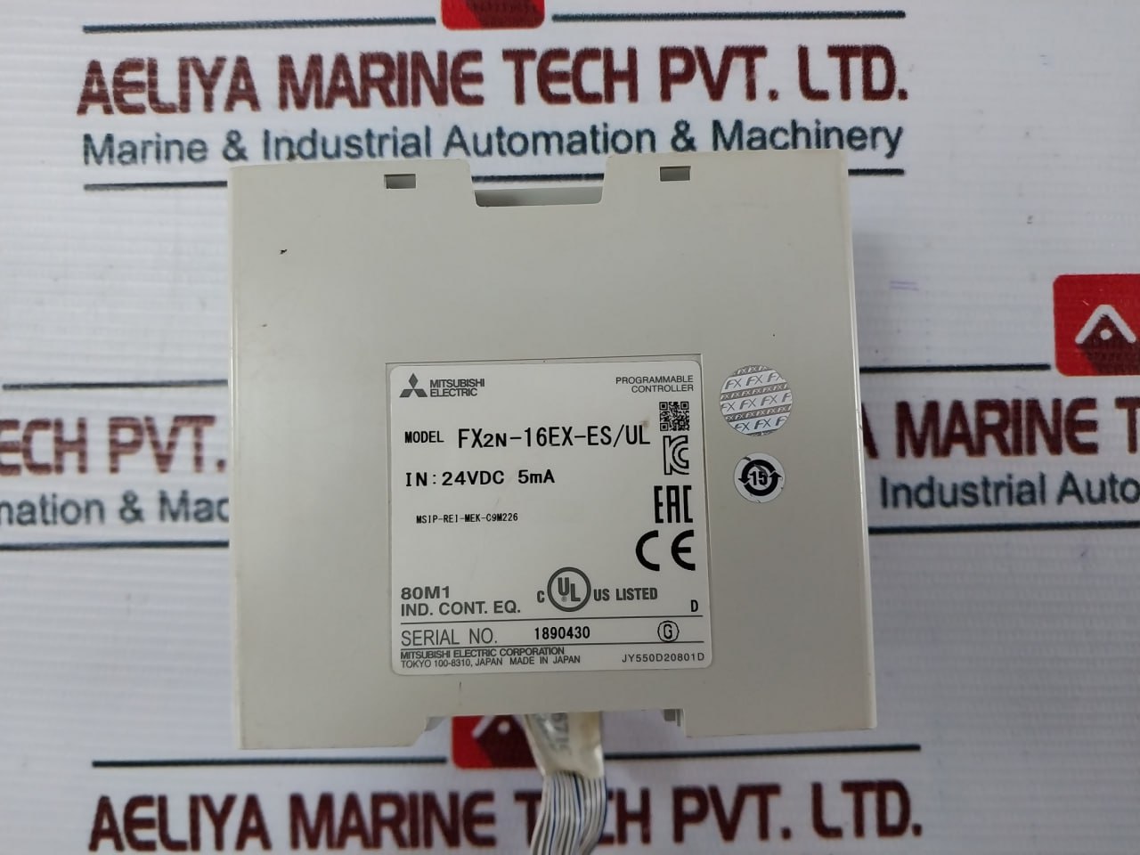 Mitsubishi Electric Fx2N-16Ex-es/Ul Programmable Controller 24Vdc 5Ma