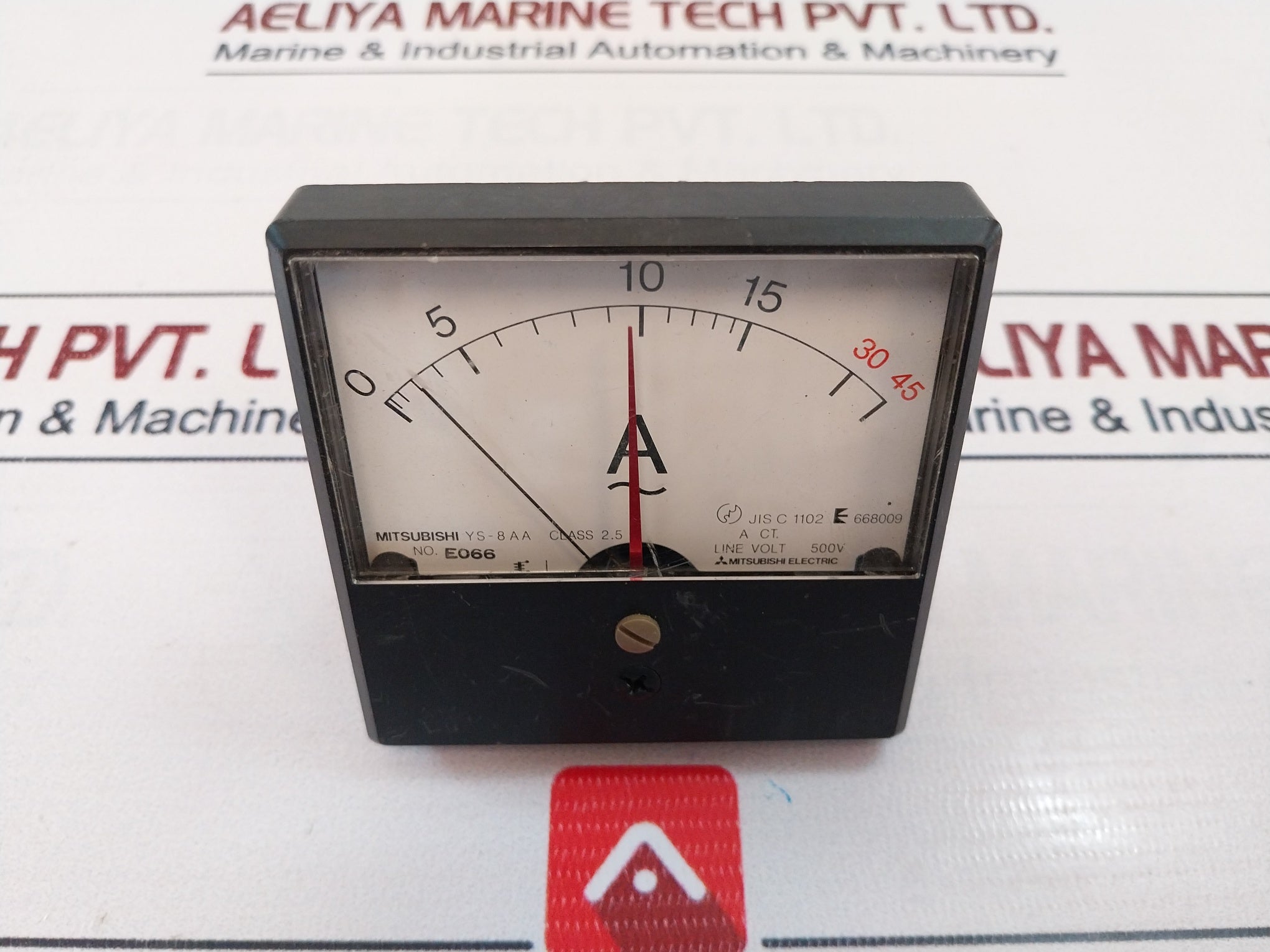 Mitsubishi Electric Ys-8aa Panel Meter 0-15/45a 500v