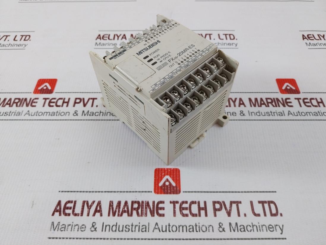 Mitsubishi Fx0S-20Mr-es/Ul Programmable Controller 100-240Vac 50/60Hz