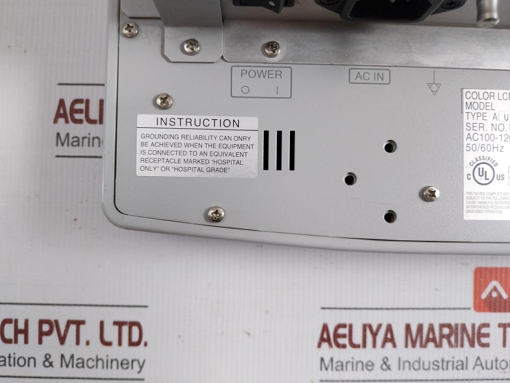 Mlm-1582C Color Lcd Display Ikegami Ac100-120V 50/60Hz