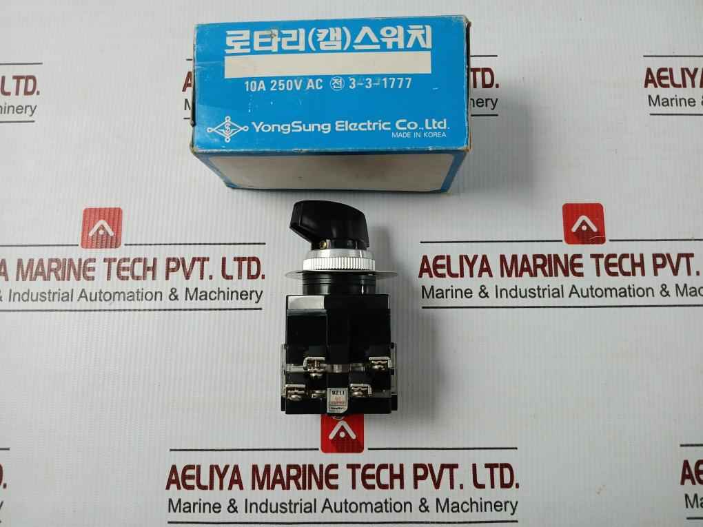 Rotary Cam Switch C2201-39 Mob Yongsung Ac 250V 10A